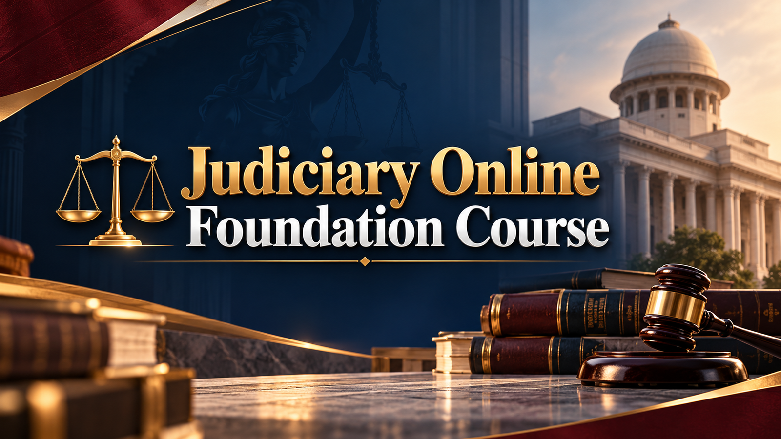 ⚖️ Judiciary Online Foundation Course