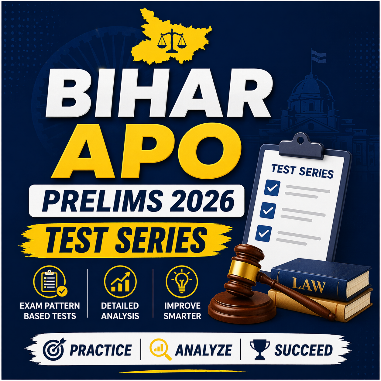 Bihar APO Prelims 2026 – Test Series